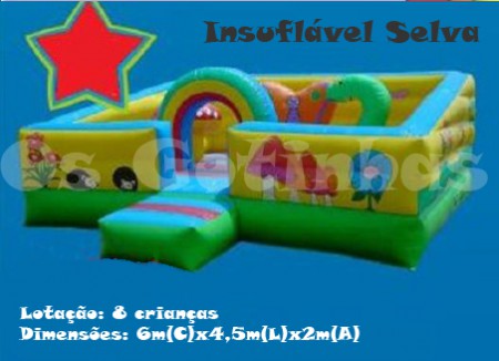 Insuflável Selva