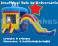 Insuflável Bolo de Aniversário